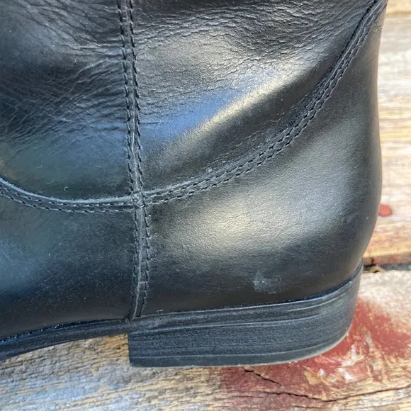 🍄 Frye &amp; Co. Tania Black Leather Riding Boots