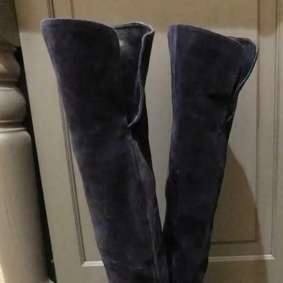 ! J.Crew $348 Suede Over The Knee Boots F8009