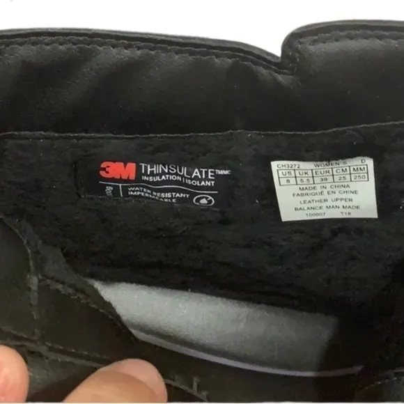 - NWOB Avalon Black Fairlee Leather Waterproof Fleece-lined Ankle Boot