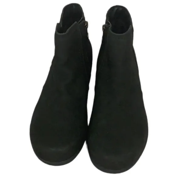 - NWOB Avalon Black Fairlee Leather Waterproof Fleece-lined Ankle Boot