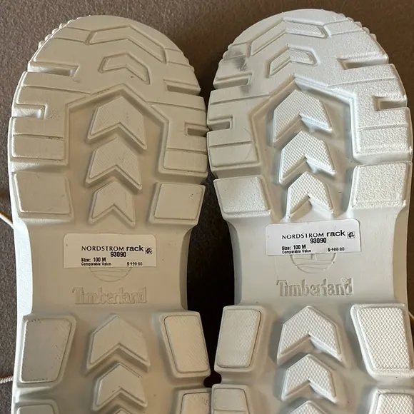 🆕 Timberland Greyfield Logo Round Toe Platform Lace Up Boots - Women’s 10 - NWT