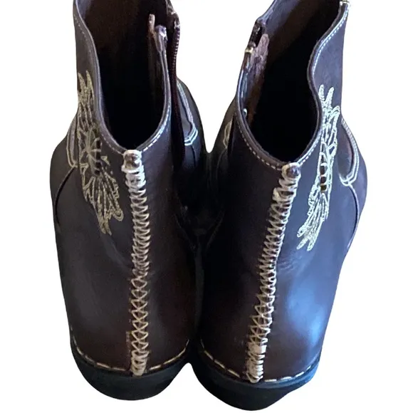 💜💜 Tsonga Leather Boots EUC Size 40