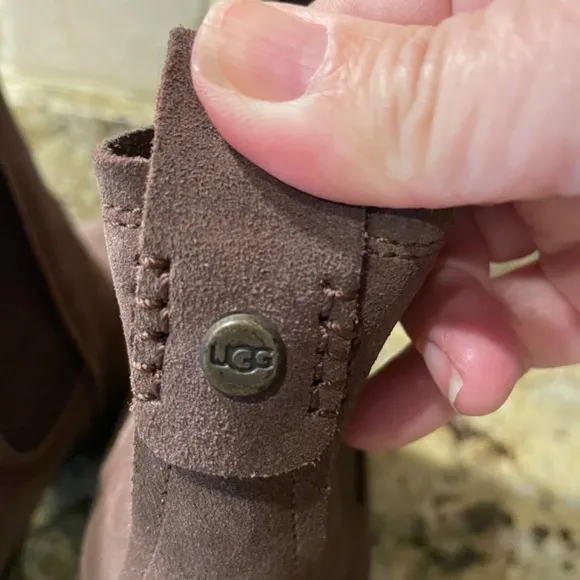 ❤️ UGG AUSTRALIA HAZEL ANKLE PINEWOOD SUEDE BOOTS SIZE 9
