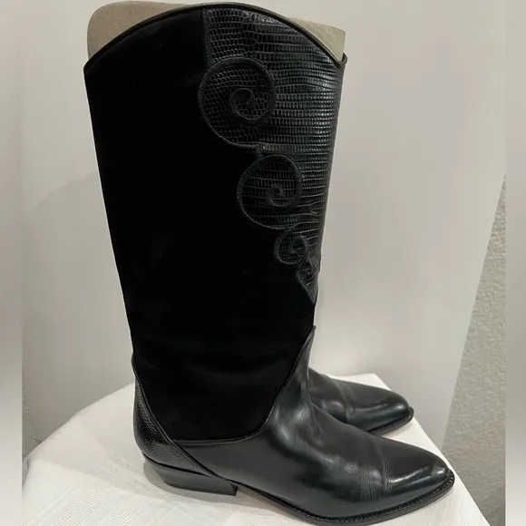- Via Spiga Leather Boots size 6.5 m