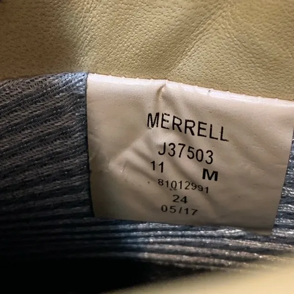 11 / Merrell Men’s Wilderness Leather Hiking Boots Outdoor Expedition Boots