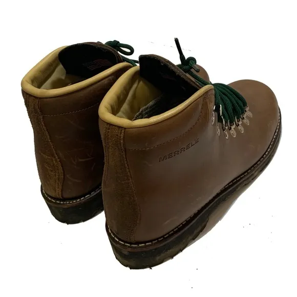 11 / Merrell Men’s Wilderness Leather Hiking Boots Outdoor Expedition Boots