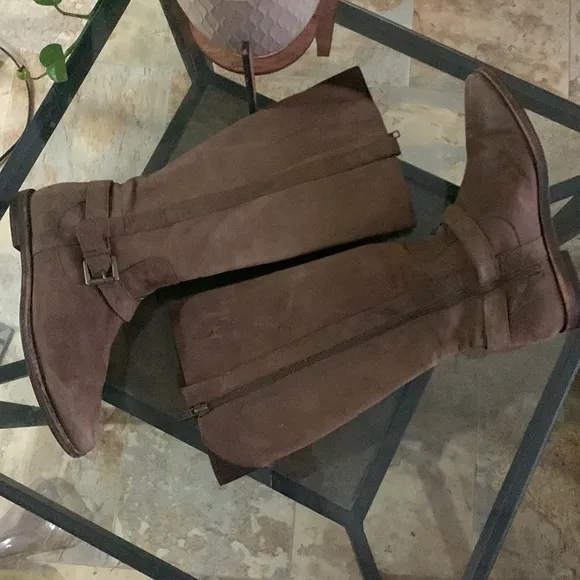 🔥1/2 of Summer Sale!🔥 COLE HAAN/NIKE AIR Collab.‘ Petra’ Leather Riding Boots