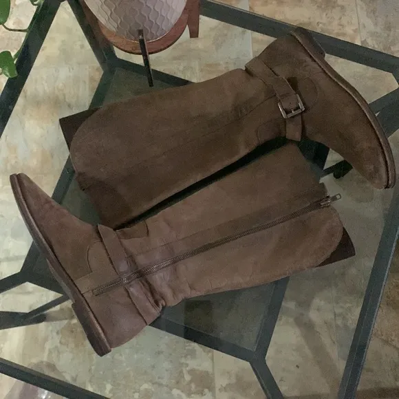 🔥1/2 of Summer Sale!🔥 COLE HAAN/NIKE AIR Collab.‘ Petra’ Leather Riding Boots