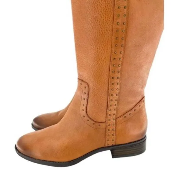 #232 SAM EDELMAN PRINA Riding Boots Size 8 New