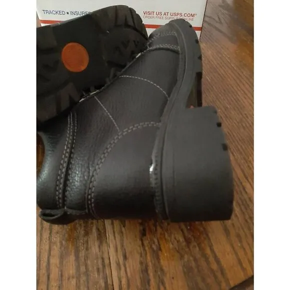 6.5 Harley Davidson Tyler Womens Motorcycle Lace Up Boots Booties Black Leather