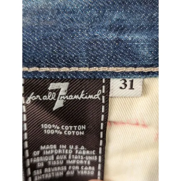 7 For All Mankind Distressed Bootcut Jeans Bundle Men's Size 31