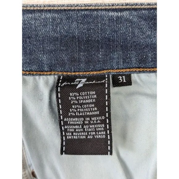 7 For All Mankind Distressed Bootcut Jeans Bundle Men's Size 31