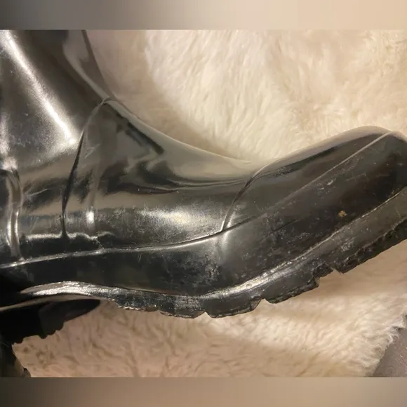 $90 Hunter unisex Original kids classic gloss rain boots size 3