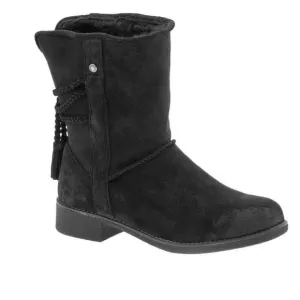 Abeo Blaine Boots Suede Leather in Black.