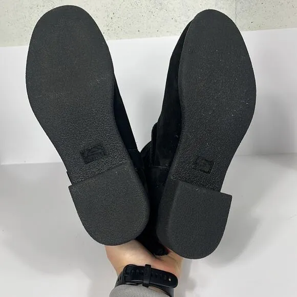 Abeo Blaine Boots Suede Leather in Black.