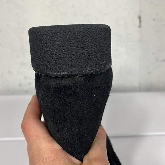 Abeo Blaine Boots Suede Leather in Black.