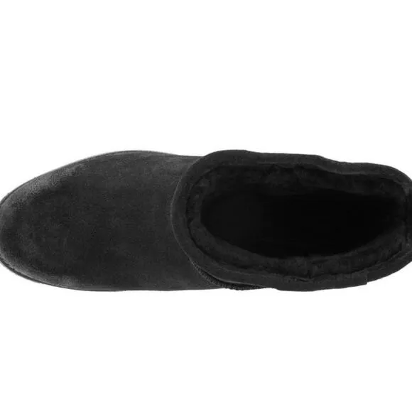 Abeo Blaine Boots Suede Leather in Black.