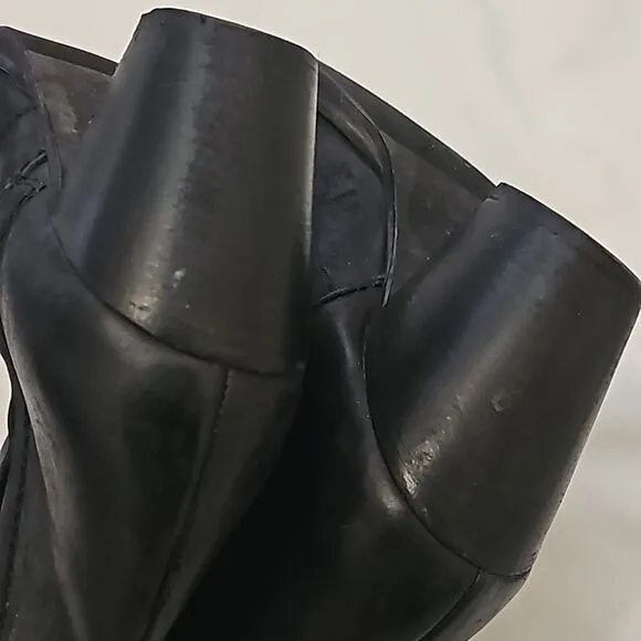 acne pistol boots in black 37