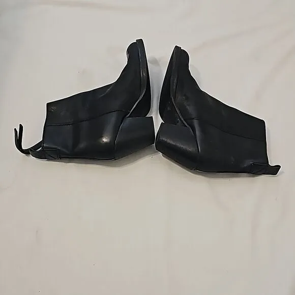 acne pistol boots in black 37