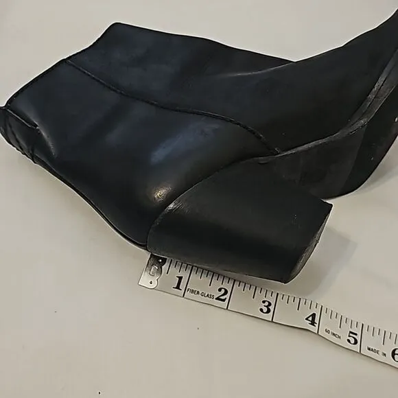 acne pistol boots in black 37