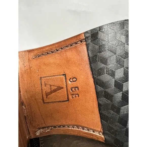 Adelante Condesa 9EE Tall Knee Riding Boot Brown Leather Nubuck