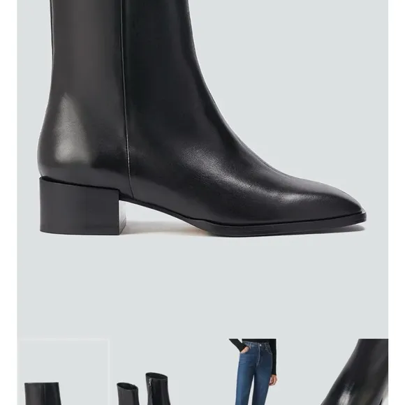 Aeyde Black Ankle Boots