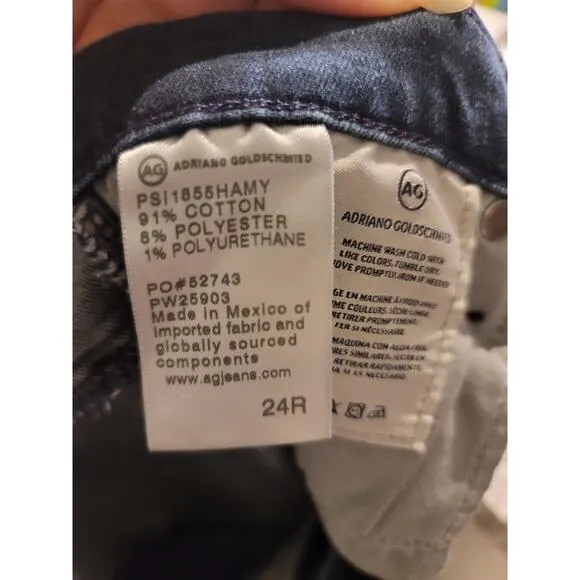 AG Adriano Goldschmied Prima Ankle Jeans