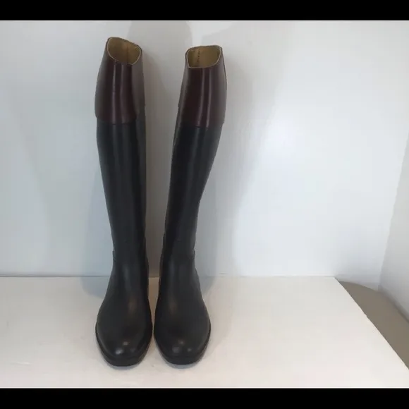 AIGLE COUPÉ SAUMUR FRENCH RIDING RAIN BARN BOOTS SZ EUR 36 US 6