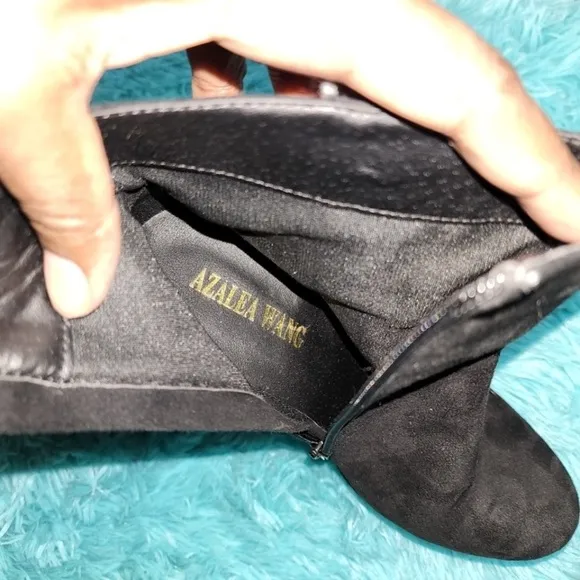 Akira Azalea Wang Suede Platform Boots