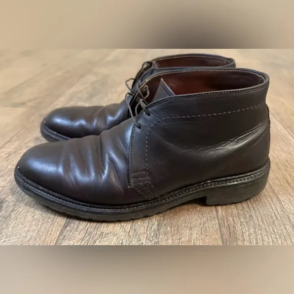 ALDEN 12728 Chukka Dark Brown Boot Kudu Leather Men's Boots Goodyear Men 10.5