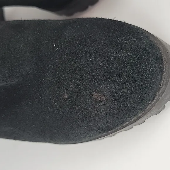 Aldo Acoecia Heeled Boots Black Suede Size 7