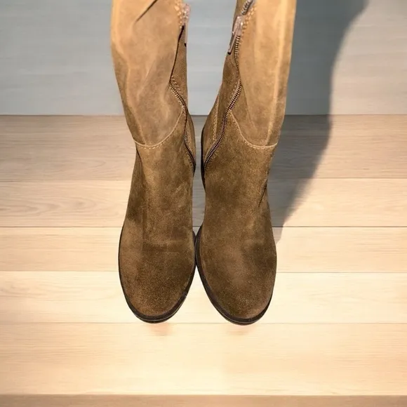 Aldo Evia Knee High Chocolate Brown Boots - Sz 6