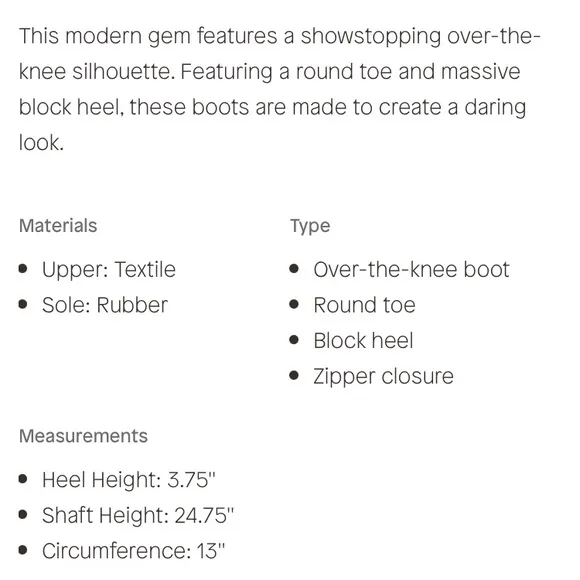 Aldo Suede Dessa over the knee boots size 5