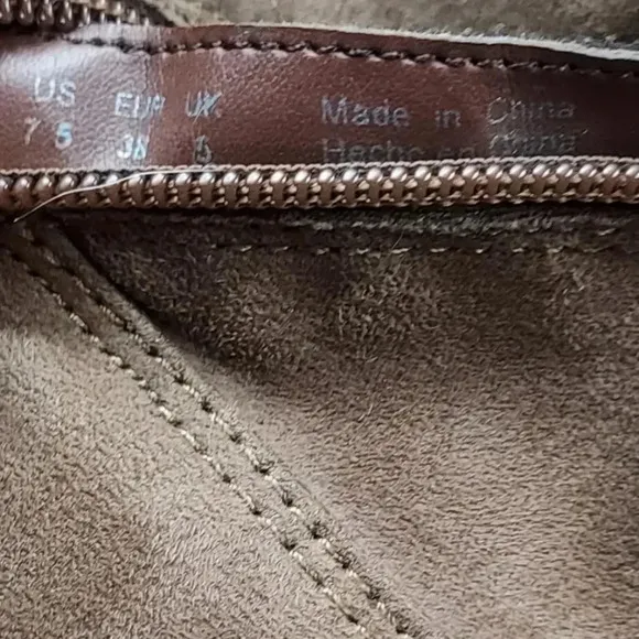 Aldo Womens Boots Brown Suede Size 7.5