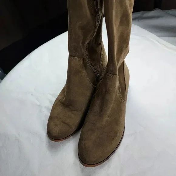 Aldo Womens Boots Brown Suede Size 7.5
