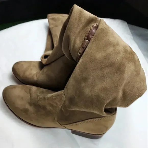 Aldo Womens Boots Brown Suede Size 7.5