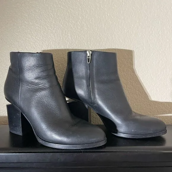 Alexander Wang Black Ankle Boots