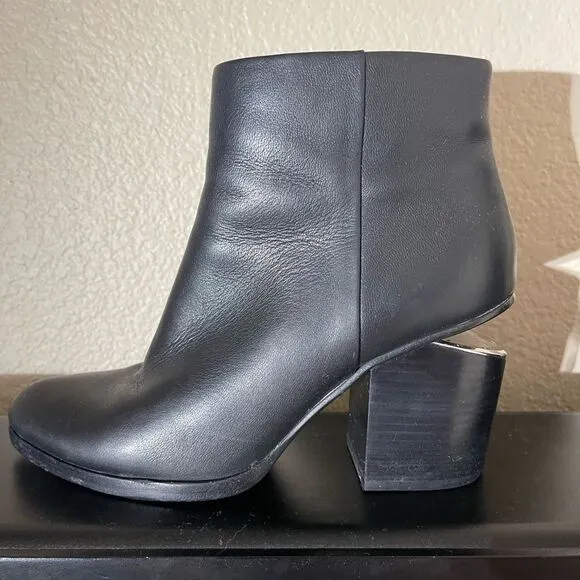 Alexander Wang Black Ankle Boots