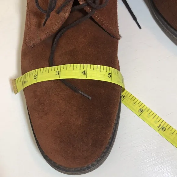 Alfani Suede Brick Brown Boots Size 10.5