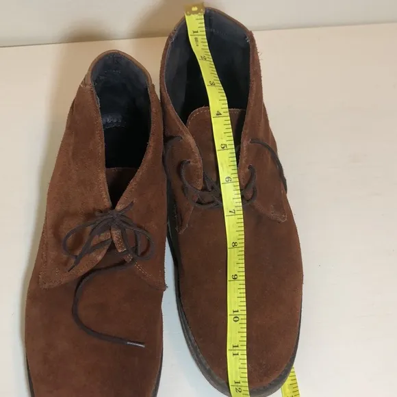 Alfani Suede Brick Brown Boots Size 10.5