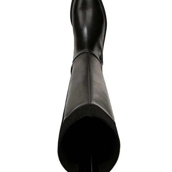 Alfani Women's Tamira Knee High Riding Boots 7.5M Black Smooth NWT