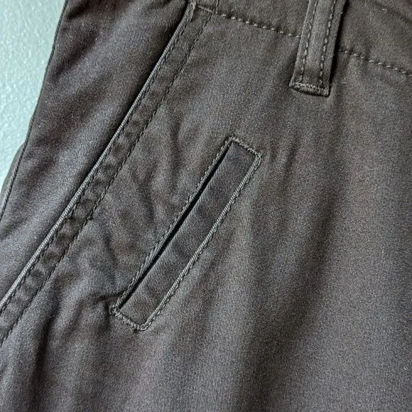 All Saints Stove Button Fly Chinos in Dark Brown Men's sz 33
