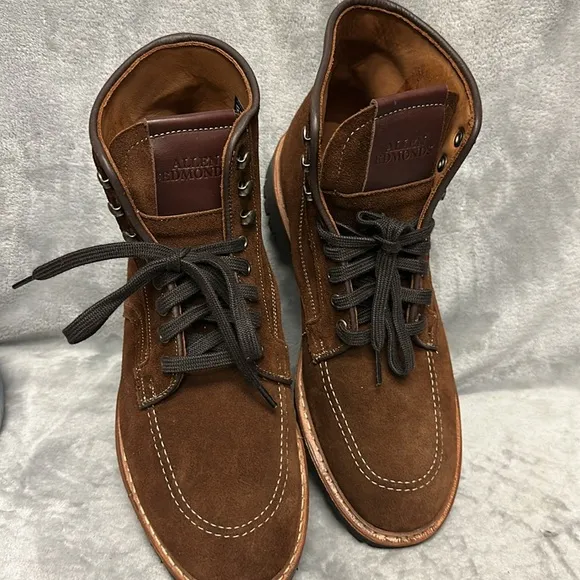 Allen Edmonds Freeport Apron Toe Boots Size 9.5