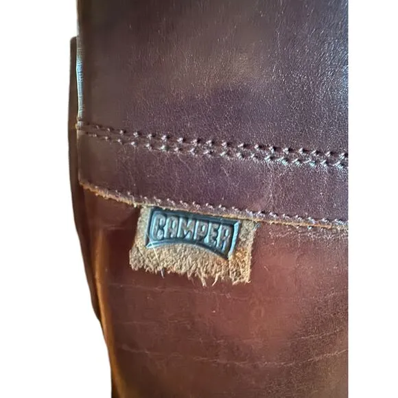 Amazing Camper Boots Leather EU39 EUC classic elevate