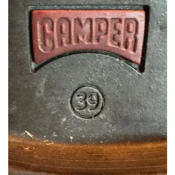 Amazing Camper Boots Leather EU39 EUC classic elevate