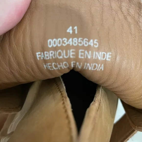 &quot;Back Loop&quot; Pointed Boot by Free People Women's Size 41 EU/ 10 US Tan/Brown