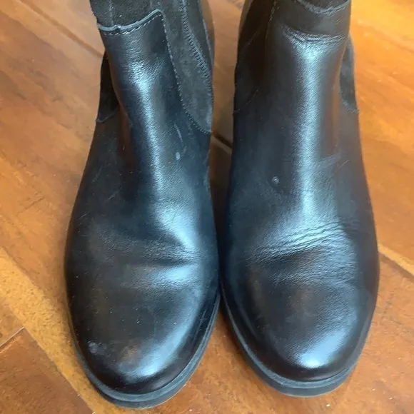 𝅺ANNE Klein Suede Boots Bootie Shoes