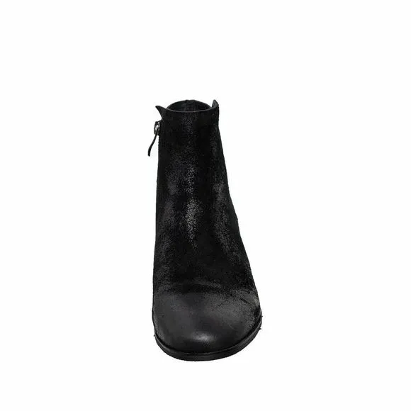 Anthropologie Antelope L04 Caddie Ankle Boots Bootie Black Sz 39 / 8.5 NEW $219