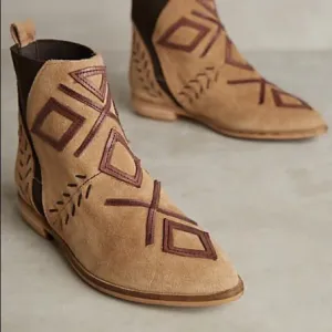 Anthropologie Howsty Sabah ankle boots