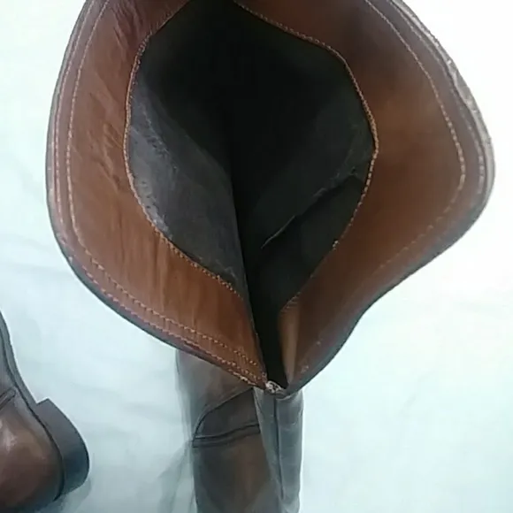 Anthropologie Miss Albright Leather Boots